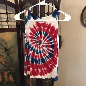 Girls Fun Tie Dye top